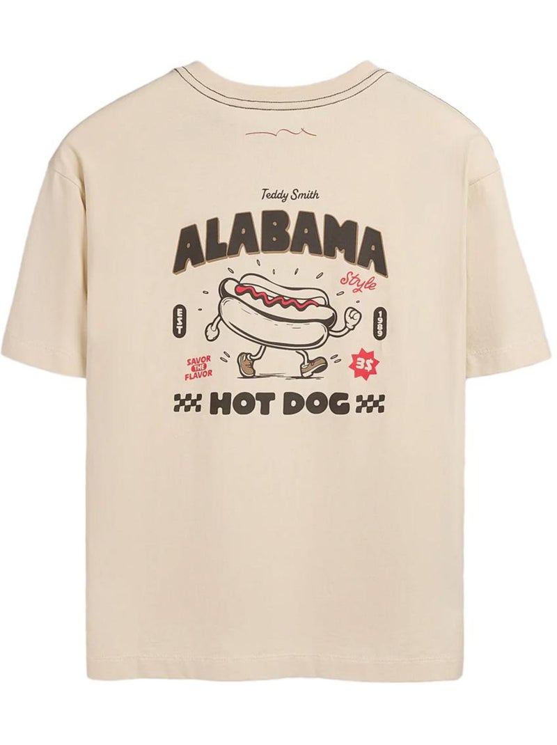 Camiseta Niño Teddy Smith Beige - Kiabi
