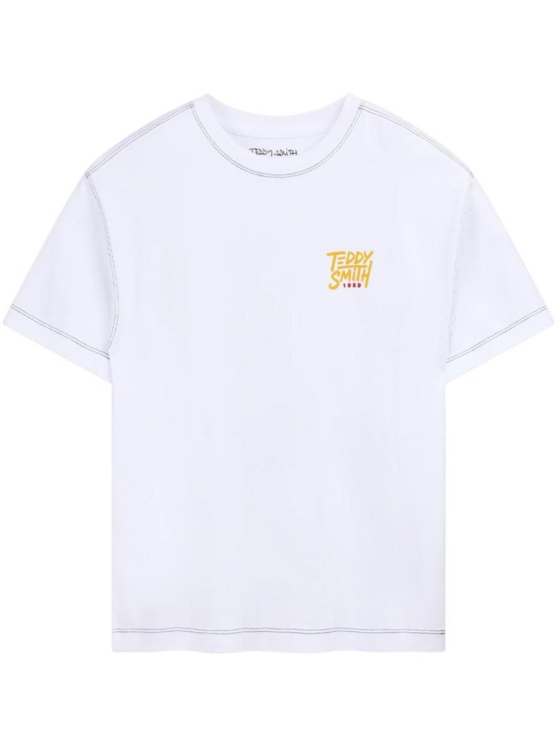 Camiseta niño teddy smith Blanco - Kiabi