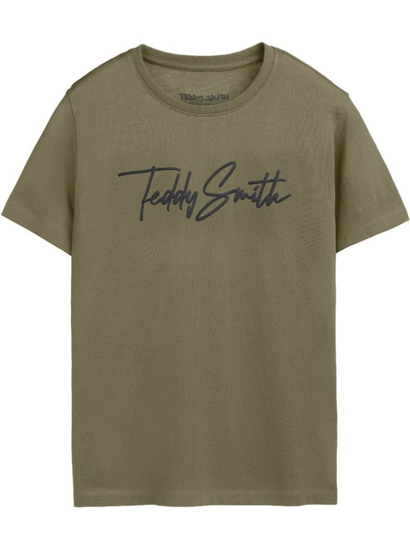 Camiseta niño teddy smith Verde caqui claro - Kiabi