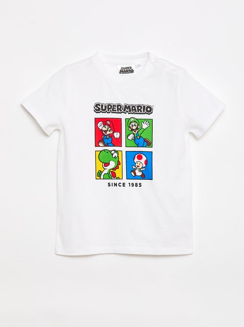Camiseta 'Nintendo' 'Mario' - Colección fácil de poner - Kiabi