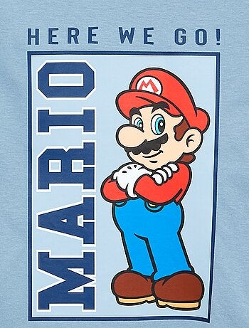 Camiseta 'Nintendo' 'Mario' manga larga
