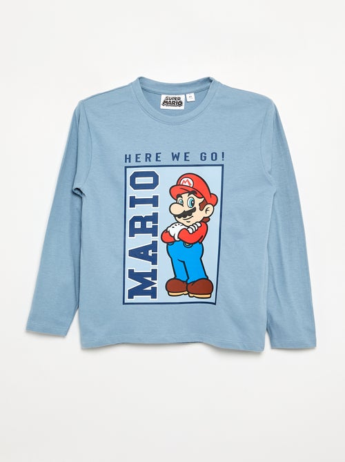 Camiseta 'Nintendo' 'Mario' manga larga - Kiabi Camiseta 'Nintendo' 'Mario' manga larga - Kiabi