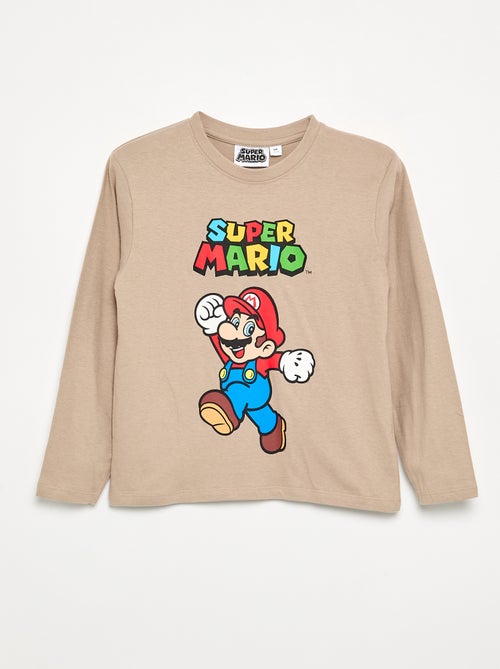 Camiseta 'Nintendo' 'Mario' manga larga - Kiabi Camiseta 'Nintendo' 'Mario' manga larga - Kiabi