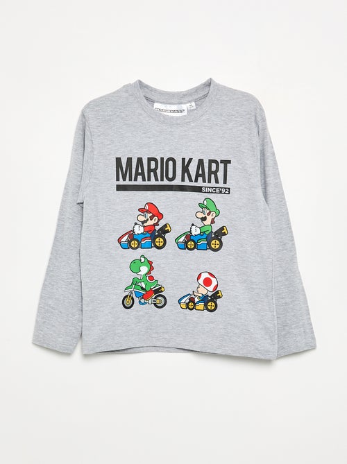 Camiseta 'Nintendo' 'Mario' manga larga - Kiabi