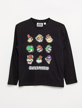 Camiseta 'Nintendo' 'Mario' manga larga