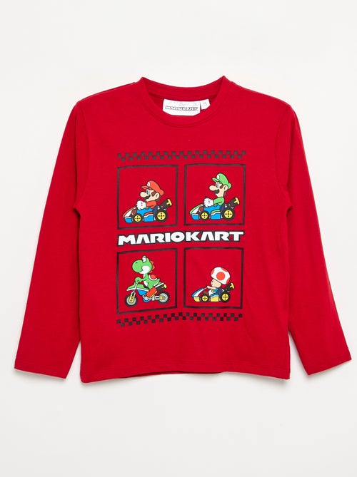 Camiseta 'Nintendo' 'Mario' manga larga - Kiabi Camiseta 'Nintendo' 'Mario' manga larga - Kiabi