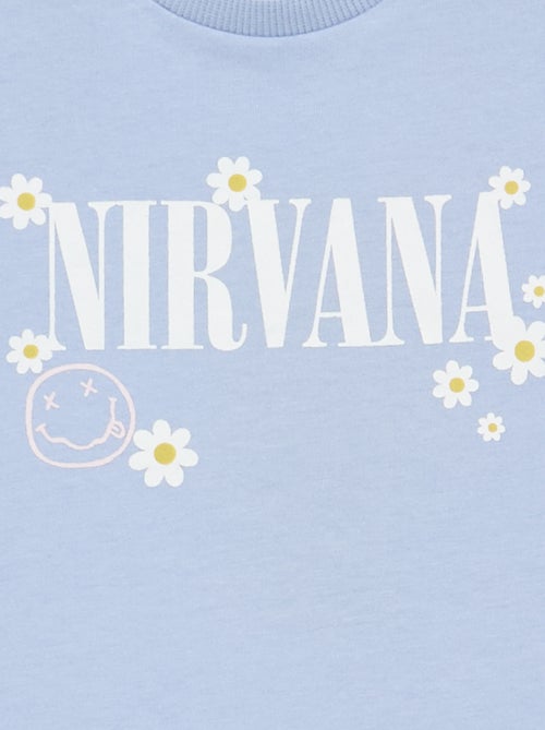 Camiseta 'Nirvana' de manga corta - Kiabi Camiseta 'Nirvana' de manga corta - Kiabi
