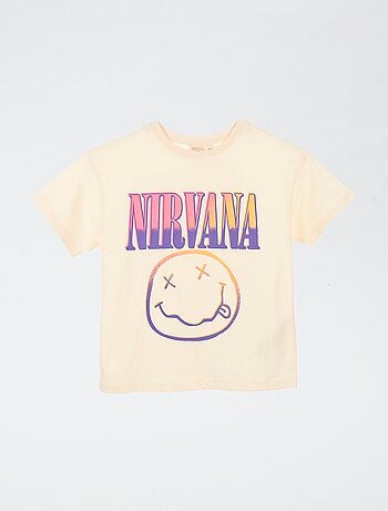 Camiseta 'Nirvana' de manga corta