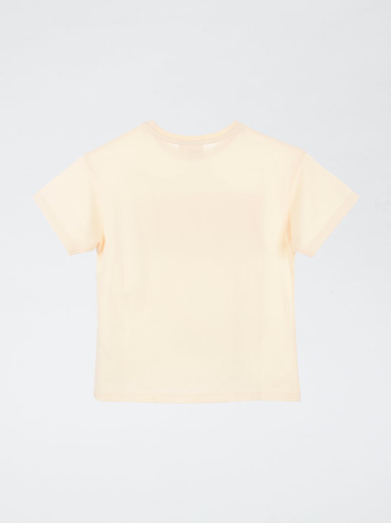 Camiseta 'Nirvana' de manga corta Blanco - Kiabi