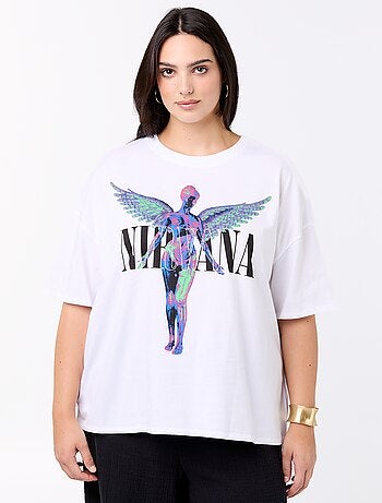Camiseta 'Nirvana' de manga corta