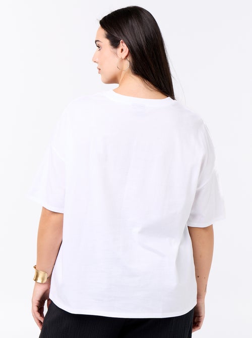 Camiseta 'Nirvana' de manga corta - Kiabi