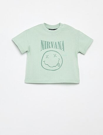 Camiseta 'Nirvana' de manga corta