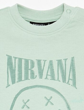Camiseta 'Nirvana' de manga corta