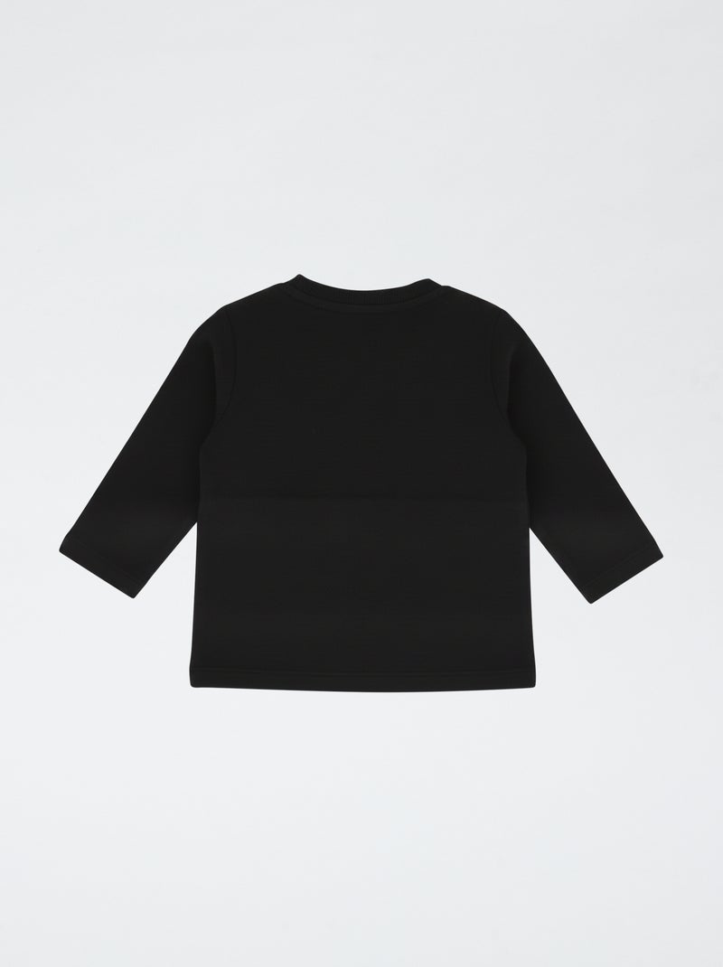 Camiseta \'Nirvana\' de manga larga Negro - Kiabi
