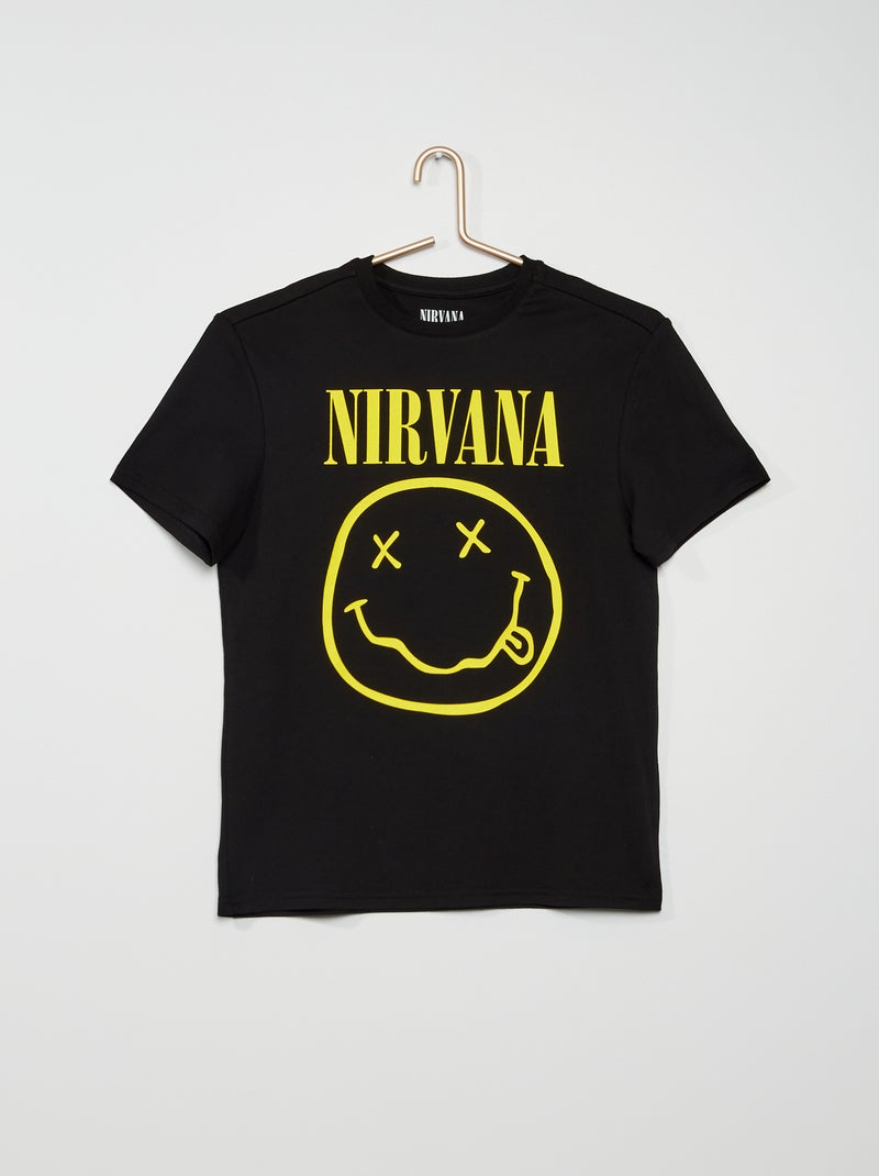 Camiseta 'Nirvana' GRIS - Kiabi