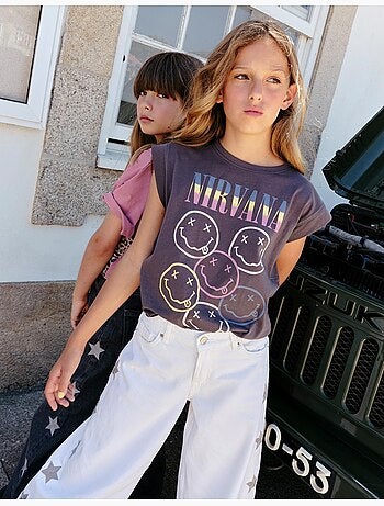 Camiseta Nirvana, MO Fashion