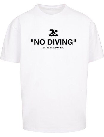 Camiseta no diving de pesado para hombre - mister tee