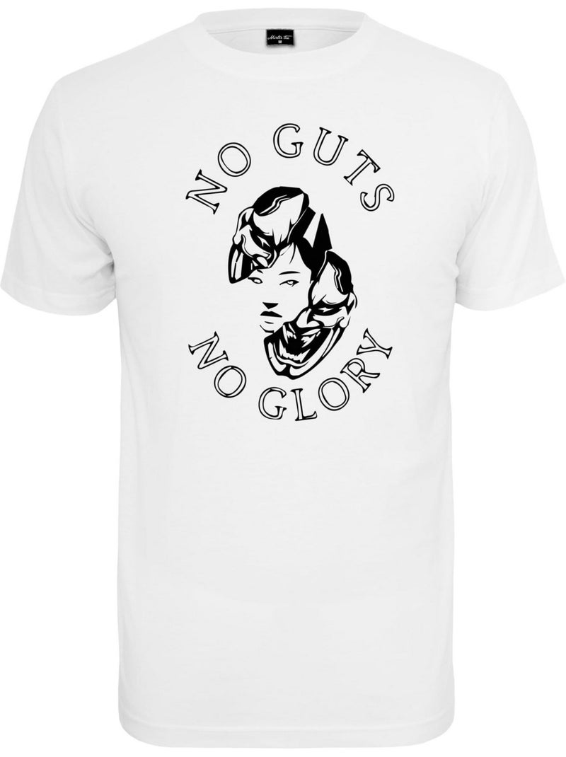 Camiseta no guts no glory para hombre - mister tee Blanco - Kiabi