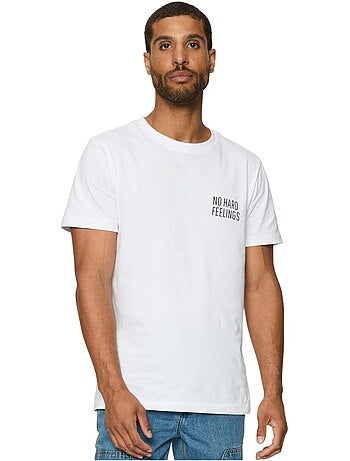 Camiseta no hard feelings para hombre - mister tee