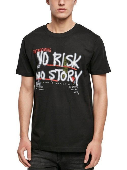 Camiseta no risk no story para hombre - mister tee - Kiabi