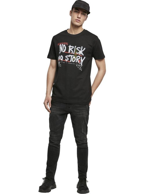 Camiseta no risk no story para hombre - mister tee - Kiabi