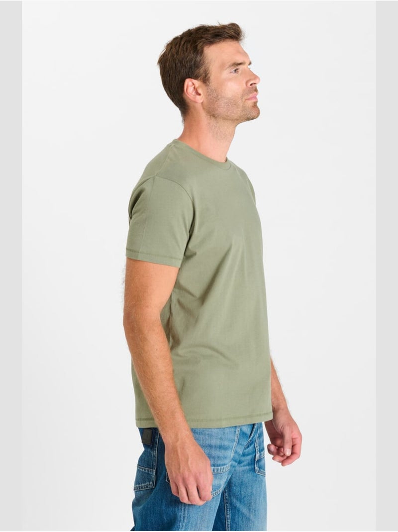 Camiseta obrown «Le Temps des Cerises» Caqui - Kiabi