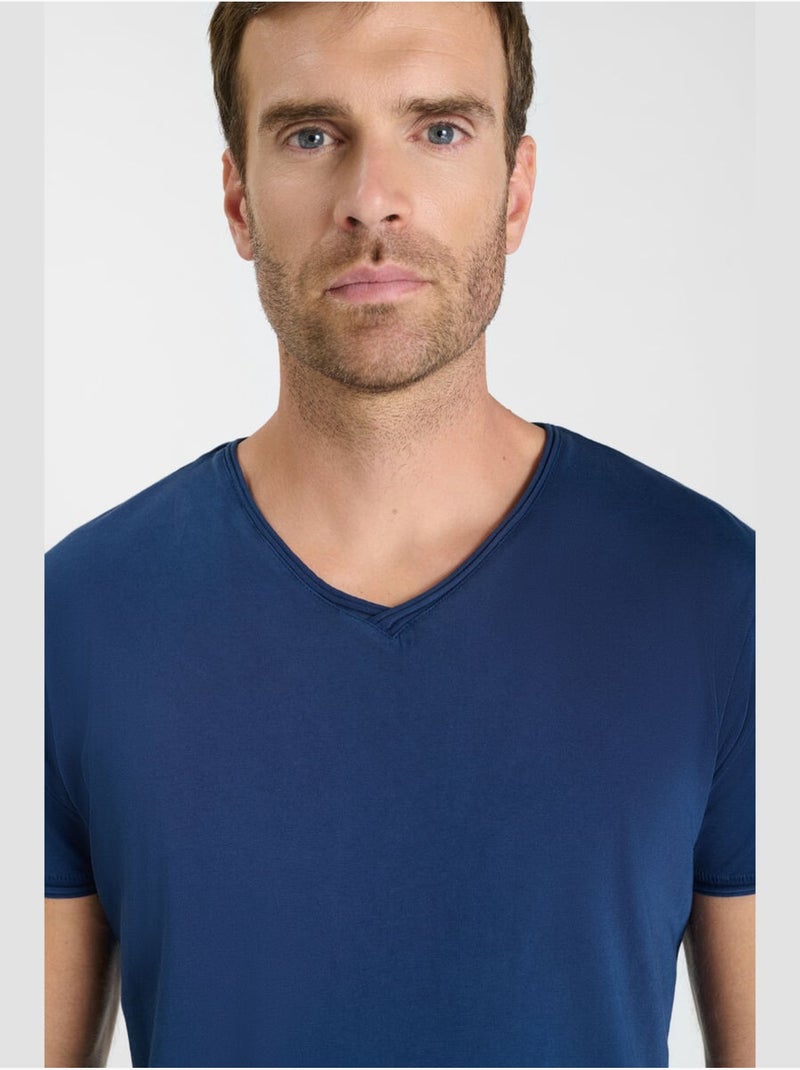 Camiseta Ogribs «Le Temps des Cerises» Azul - Kiabi