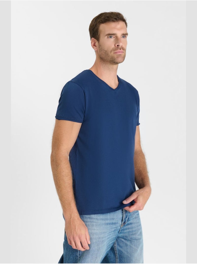 Camiseta Ogribs «Le Temps des Cerises» Azul - Kiabi