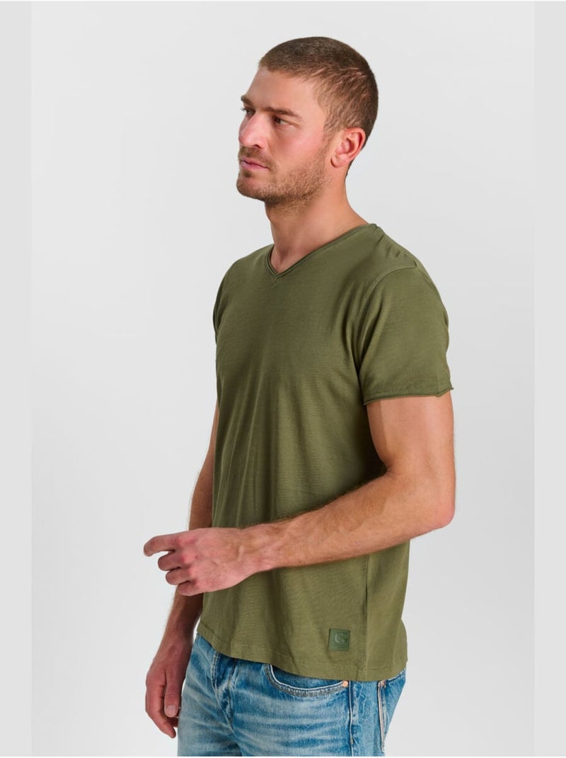 Camiseta Ogribs «Le Temps des Cerises» Caqui - Kiabi
