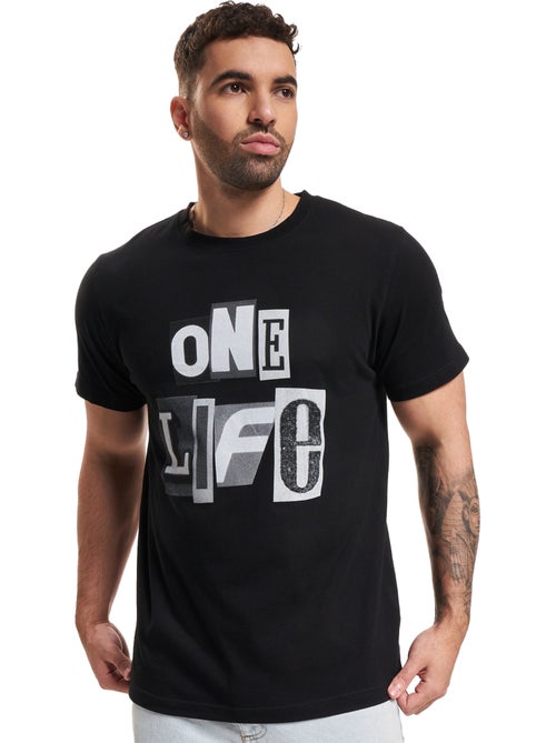 Camiseta one life para hombre - mister tee - Kiabi