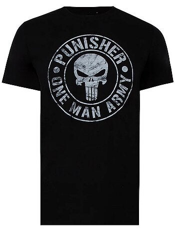Camiseta one man army para hombre - el castigador