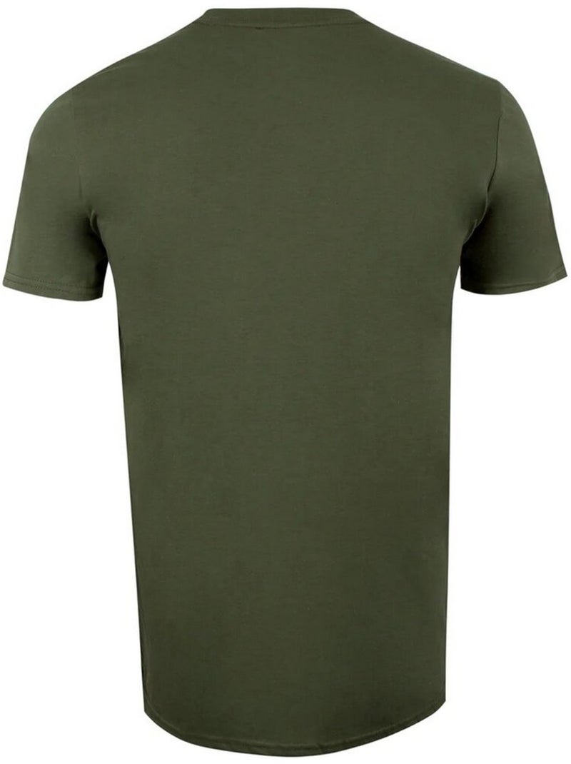 Camiseta one man army para hombre - el castigador Verde caqui - Kiabi
