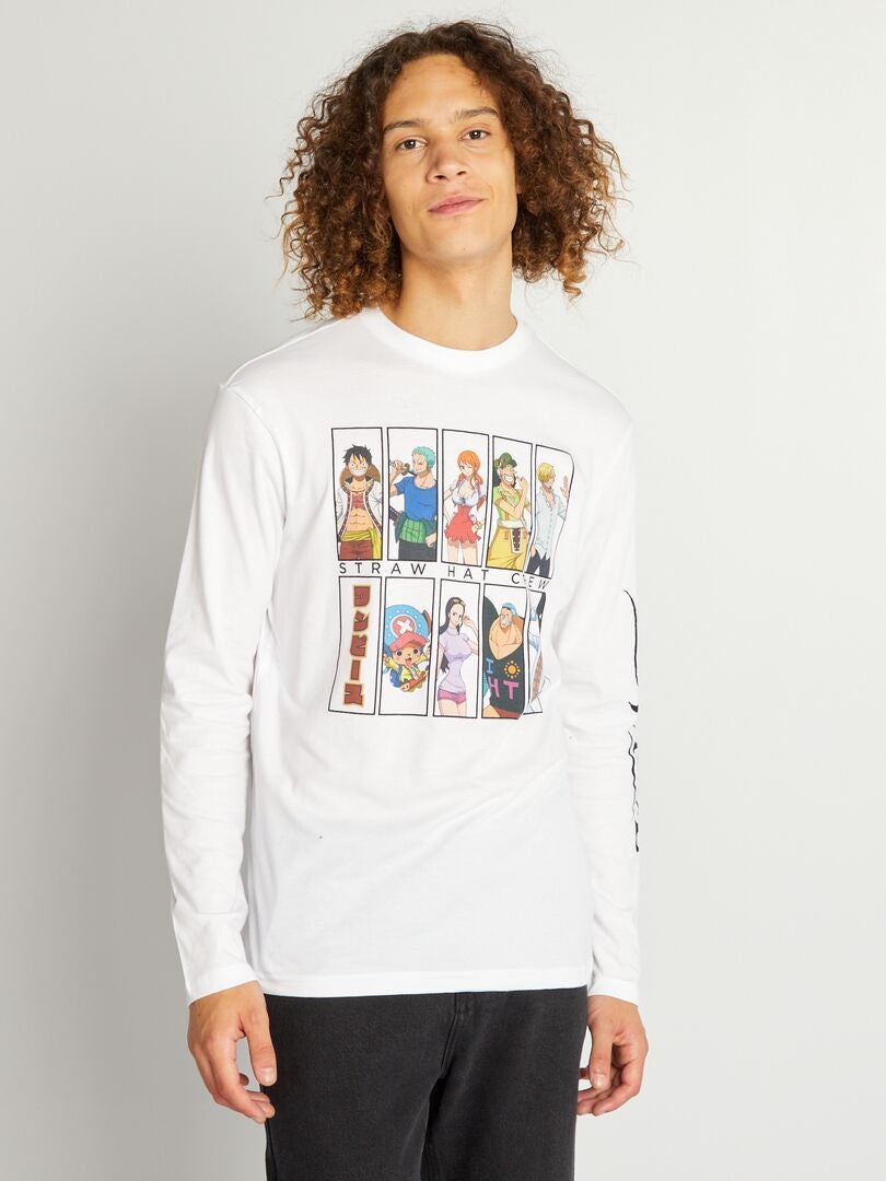 Camiseta 'One Piece' BLANCO - Kiabi