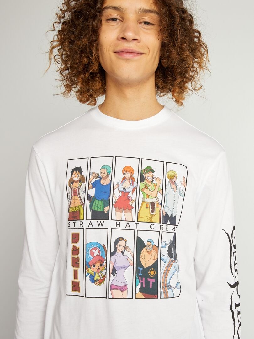 Camiseta 'One Piece' BLANCO - Kiabi