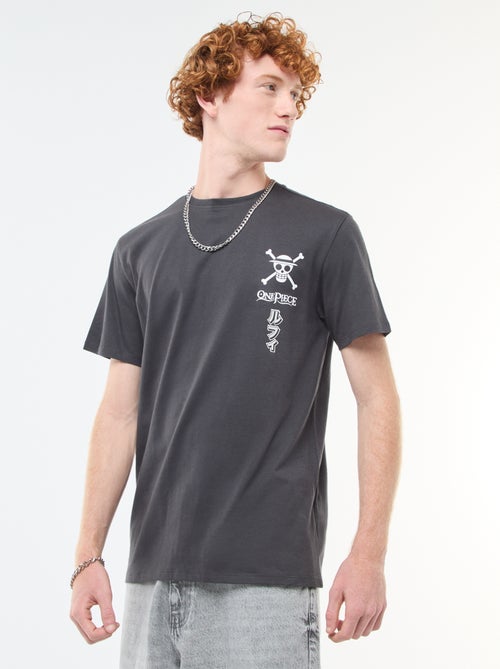 Camiseta 'One Piece' de algodón - Kiabi