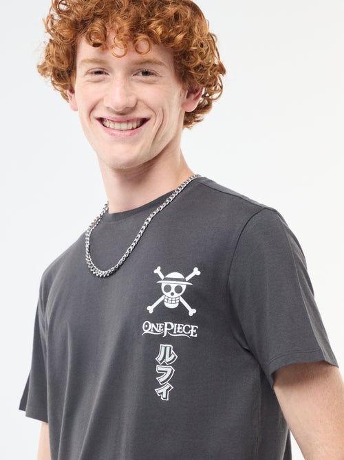 Camiseta 'One Piece' de algodón - Kiabi