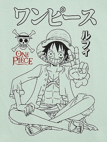Camiseta 'One Piece' de manga corta