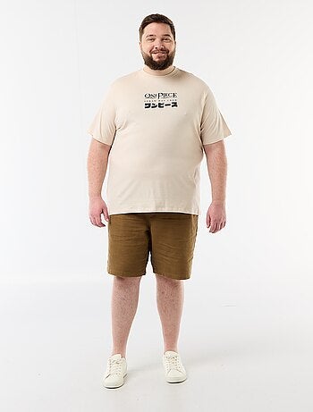 Camiseta 'One Piece' de manga corta