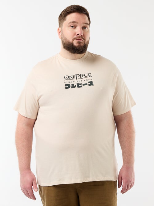 Camiseta 'One Piece' de manga corta - Kiabi