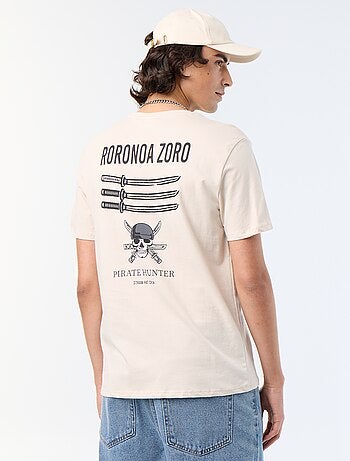 Camiseta 'One Piece' de manga corta