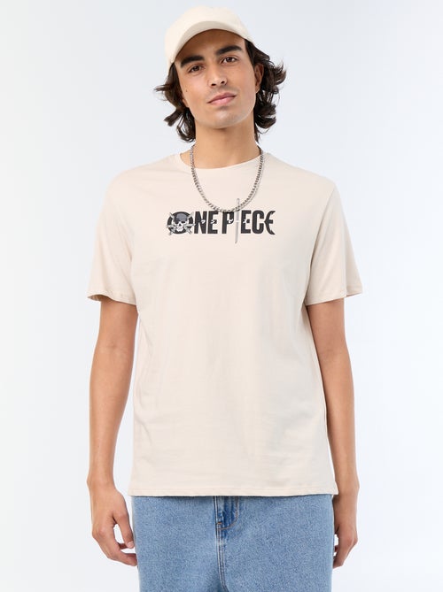 Camiseta 'One Piece' de manga corta - Kiabi