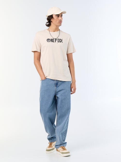 Camiseta 'One Piece' de manga corta - Kiabi