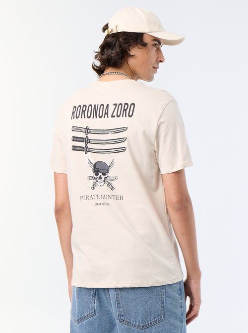 Camiseta 'One Piece' de manga corta - Kiabi