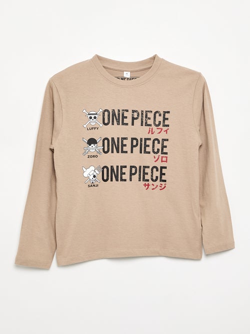 Camiseta 'One Piece' de manga larga - Kiabi Camiseta 'One Piece' de manga larga - Kiabi