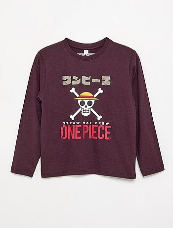 Camiseta 'One Piece' de manga larga