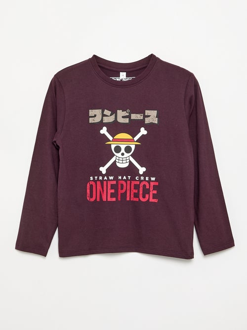 Camiseta 'One Piece' de manga larga - Kiabi