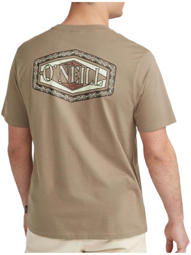 Camiseta o'neill para hombre color Marrón capuchino - Kiabi