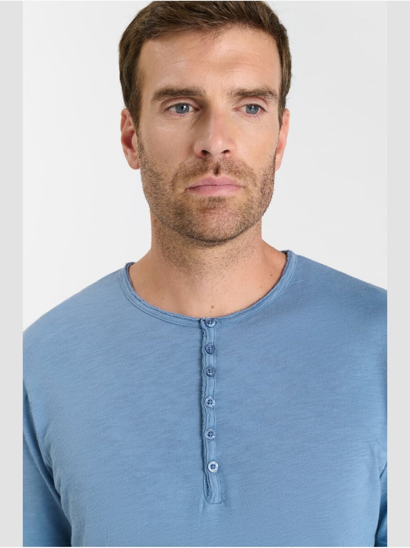 Camiseta Oneo «Le temps des cerises» Azul - Kiabi