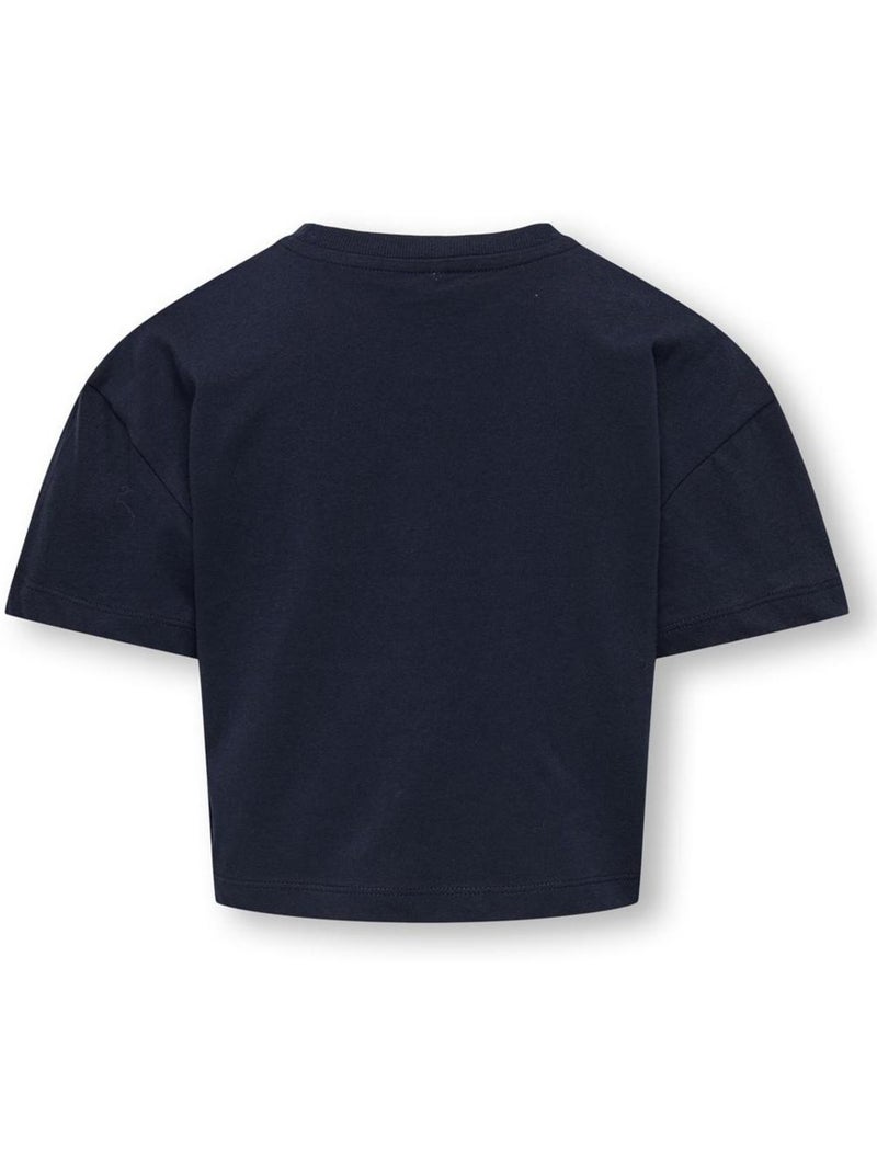 Camiseta ONLY para Niña Azul marino - Kiabi