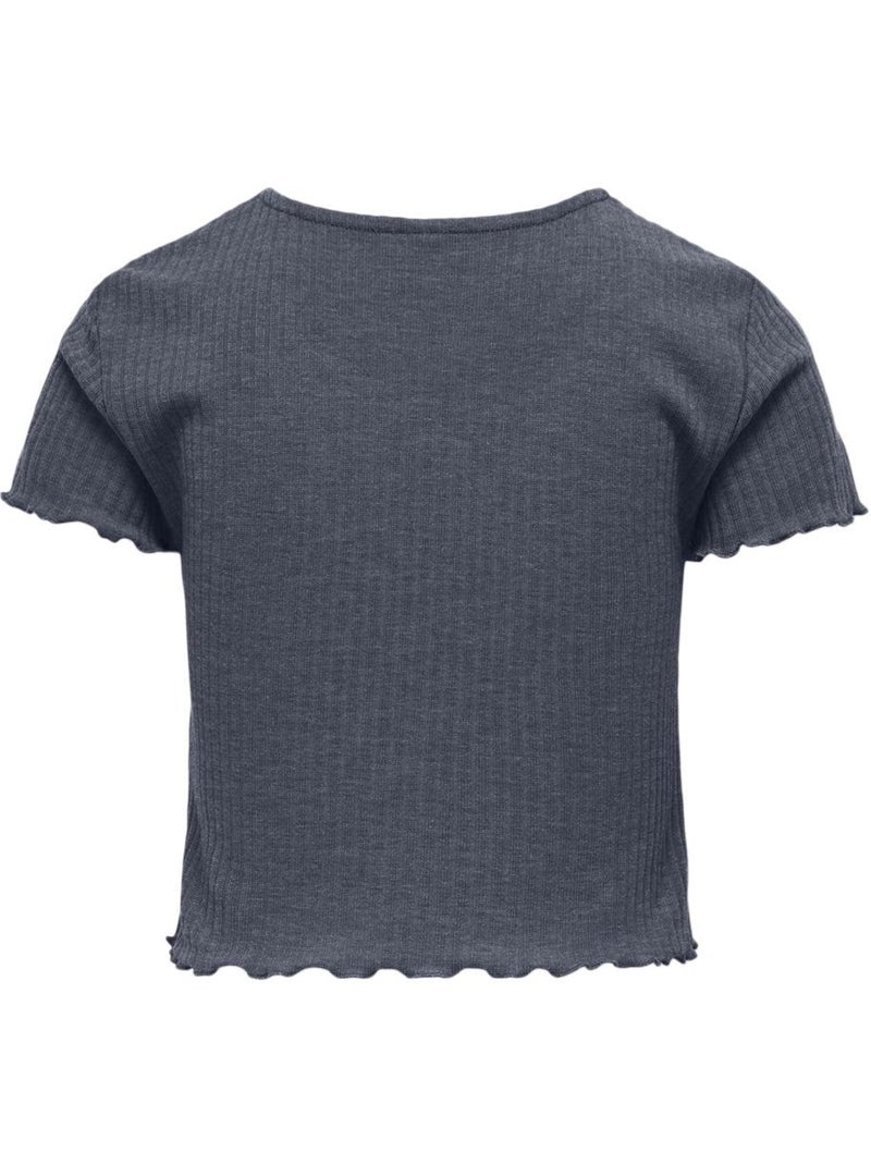 Camiseta Only para Niña Gris plateado - Kiabi